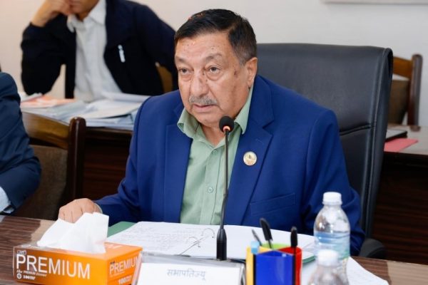 Santosh Chalise Sabhapati Artha Samiti